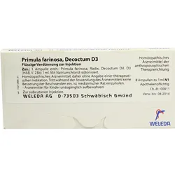 Primula Farinosa Decoctum D 3 8 ML