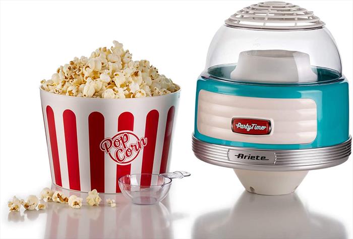 Ariete 2957 Party Time Macchina Per Popcorn Xl-celeste