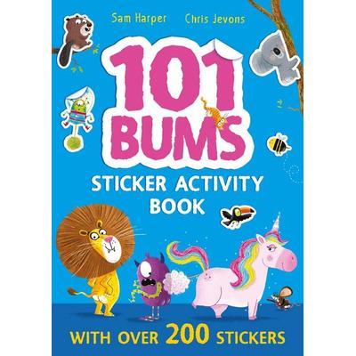 101 Bums Sticker Activity Book, Taschenbuch von Sam Harper, Hachette Children's Book, 978-1-4449-7611-3