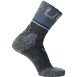 UYN, Herren, Sportsocken, Trekking One Merino (35 - 38), Blau, Grau