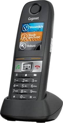 Gigaset E630 schnurloses Festnetztelefon (analog), schwarz S30852-H2503-B101