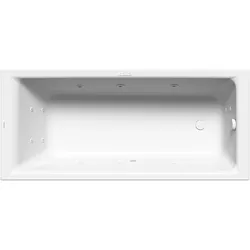 Kaldewei PURO NEXT Badewanne, 1800x800 mm, FULL BODY Whirlsystem, alpinweiß