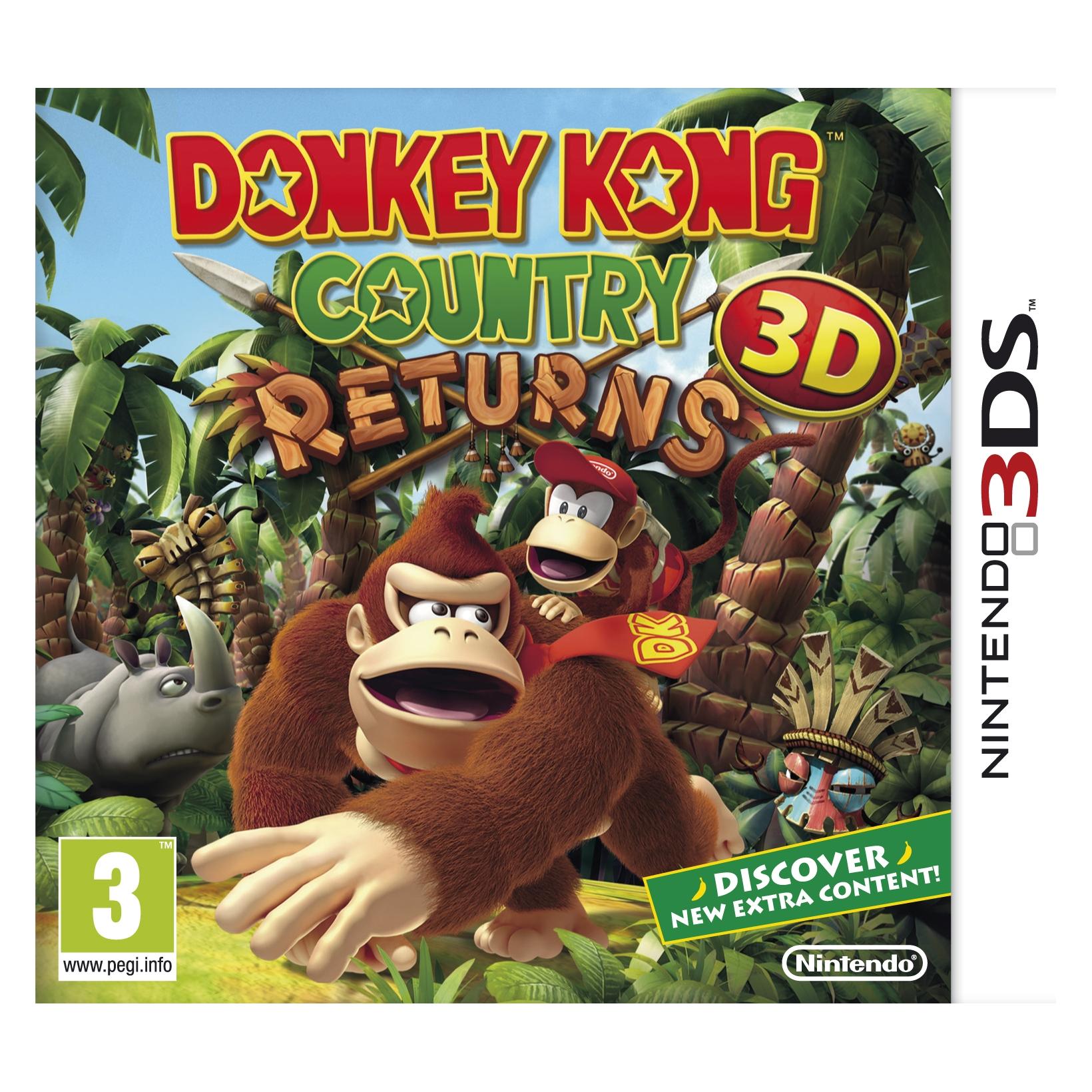 Nintendo Donkey Kong Country Returns 3D (Select) (3DS, EN) (201518)