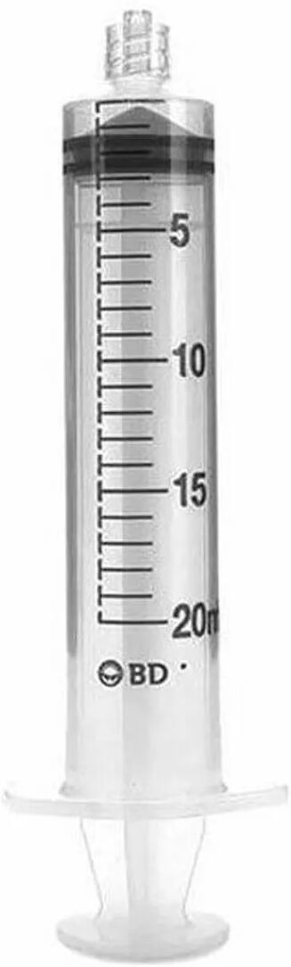 BD Plastipak Syringes Luer Lock 20ML (120 pieces)