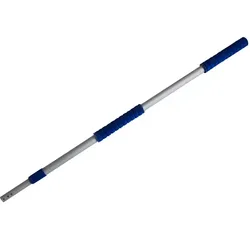 Mophalter Stiel Abena Teleskopstiel Alu blau 1,00-1,80 m mit ergonomischem Schaumstoffgriff