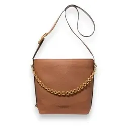 Michael Kors für Damen. 30T6AUEM5L Braune Nolita-Tasche (OSFA), Lässig, Leder