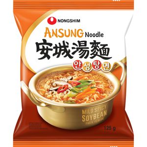 Nongshim Fertiggericht Ansong Tangmyon, koreanische Nudelsuppe, je 125 g, 20 Stück