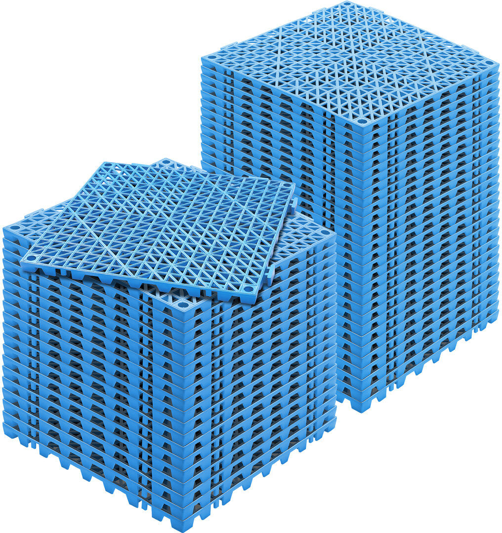 VEVOR Outdoor Deck Tile Blue