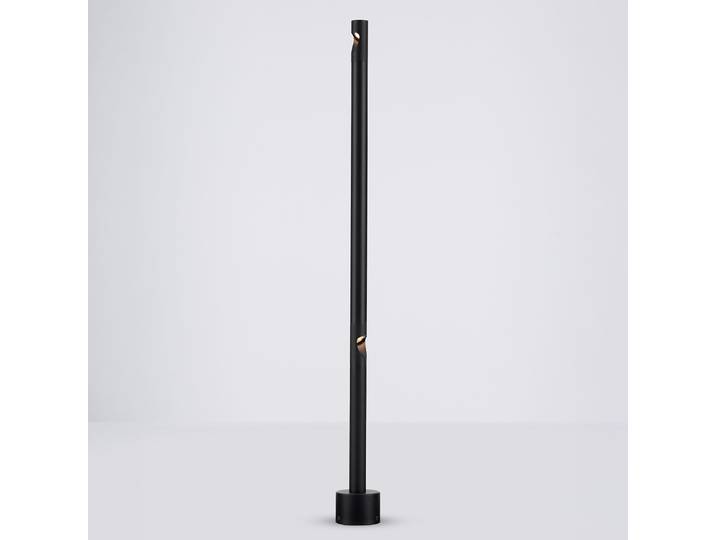 Borne LED Ø 8cm Noir