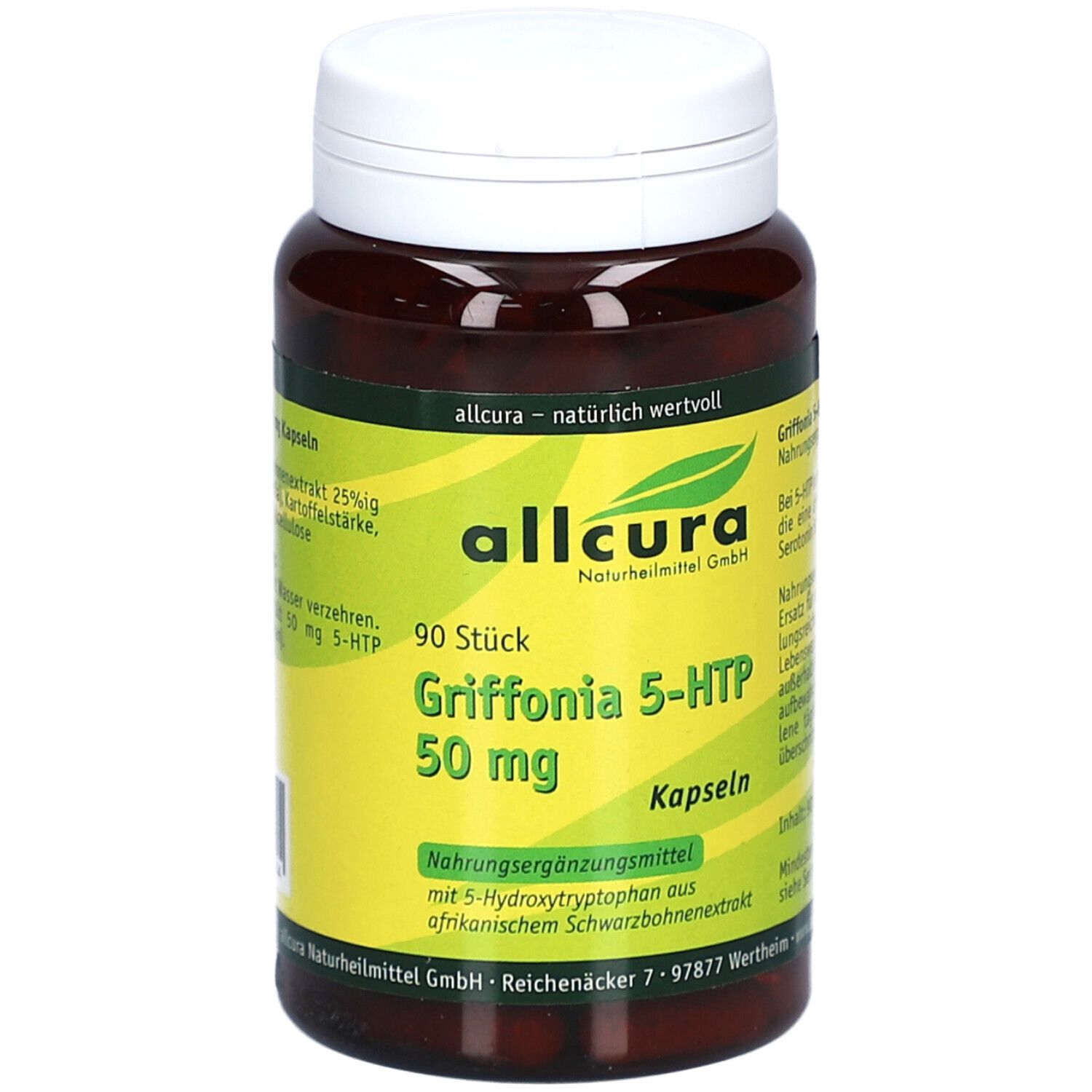 Griffonia 5-Htp 50 mg Kapseln 90 St