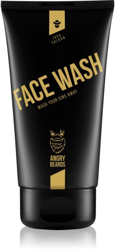 Angry Beards Jack Saloon Face Wash cleansing gel for the face M 150 ml