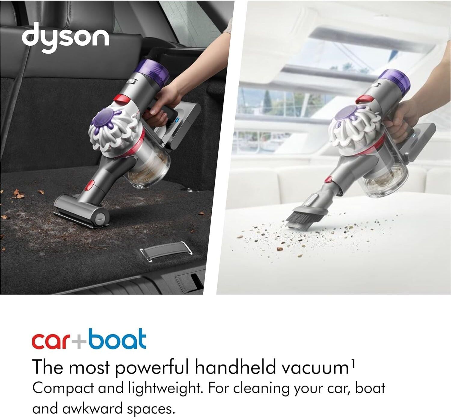 Dyson Car+Boat Handheld Vacuum Cleaner – Silver
