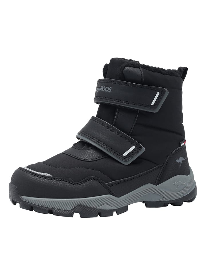 Kangaroos Winterboots "Ronnie" in Schwarz - 28