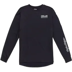 Troy Lee Designs, Velotrikot, Ruckus Long Sleeve Ride Tee, Factory, carbon, L (L), Grau, L