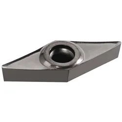 Tecwerk, Zubehör Maschine, Wendeschneidplatte VCGT110304-AL UNI10 Bearbeitung Aluminium