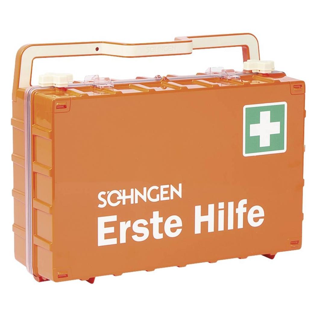 Söhngen Erste-Hilfe-Koffer DYNAMIC-GLOW L Norm DIN 13169 orange (Verbandskasten) (0301400)