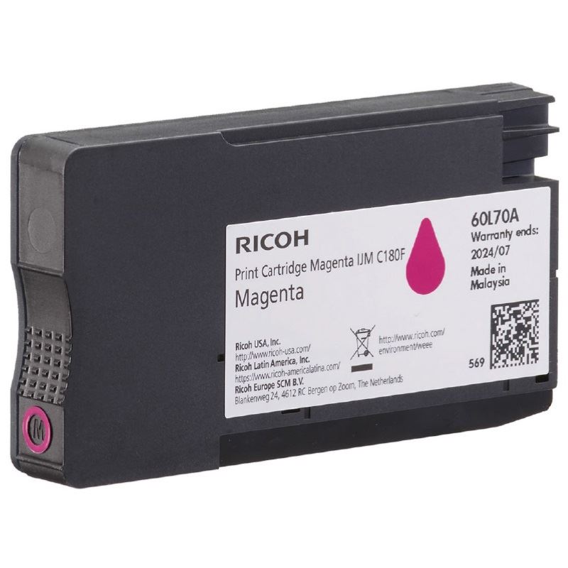 RICOH Tinte magenta IJM C180F ca. 1.600 Seiten Bulk