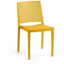 Packung mit 50 Stühlen GRID Mustard