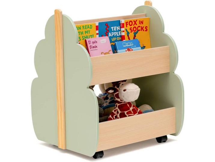 BÜCHERREGAL Grün