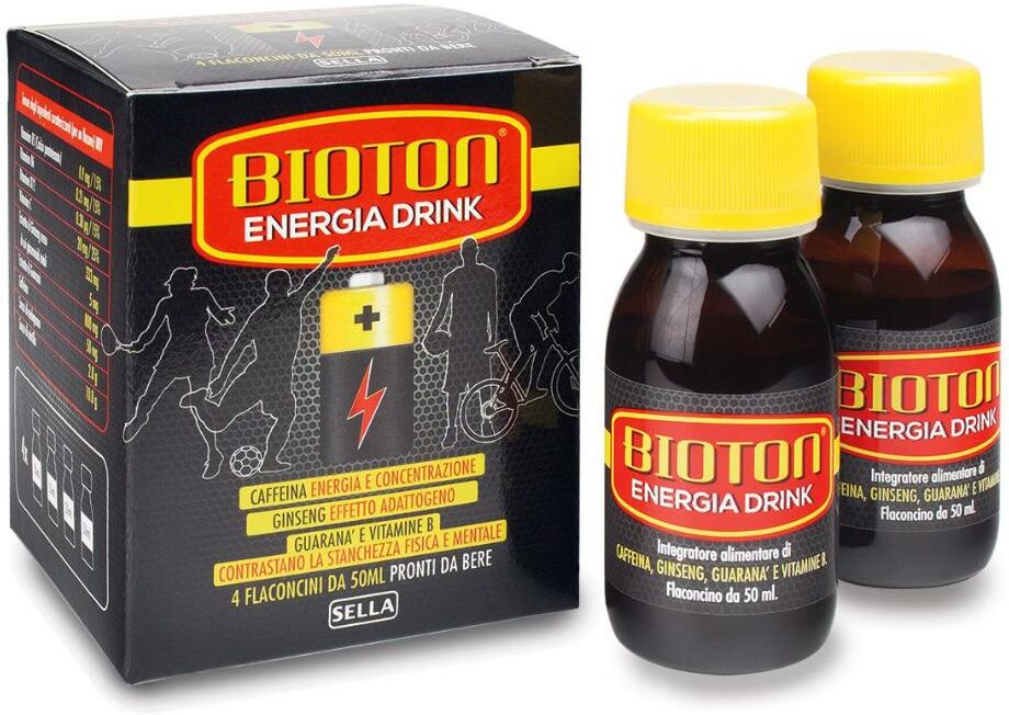 SELLA Srl Bioton Energia Drink 4x50 ml