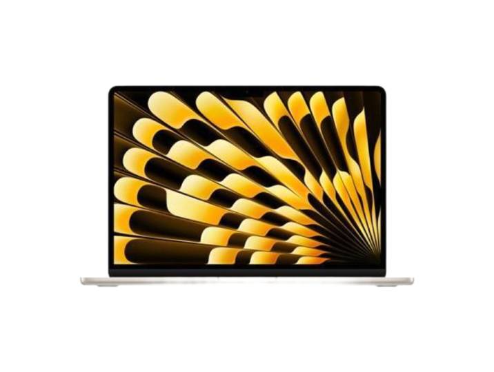 Apple MacBook Air 15 pouces (M4, CPU 10 cœurs / GPU 10 cœurs) 16 Go RAM, 256 Go SSD - Lumière stellaire, AZERTY