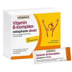 Vitamin B-Komplex ratiopharm direkt - mit 8 B-Vitaminen 20 St