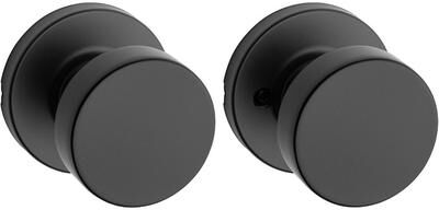 Kwikset Pismo Interior Passage Door Knob, Handle For Closet and Hallway Doors