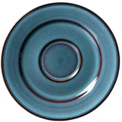 6er-Set Ritzenhoff & Breker Untertasse Bali Ø 12,5 cm Steinzeug Blau S (Small)
