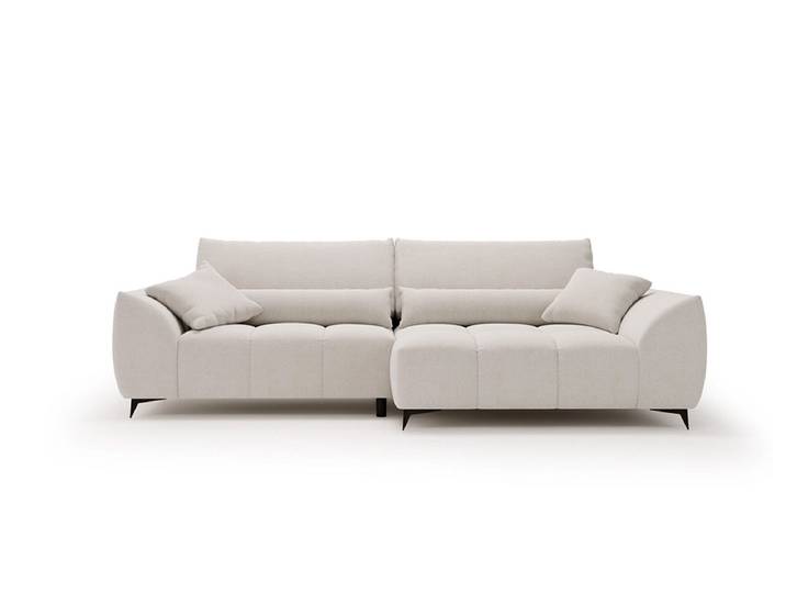 Ecksofa MIRANDA Stoff cream