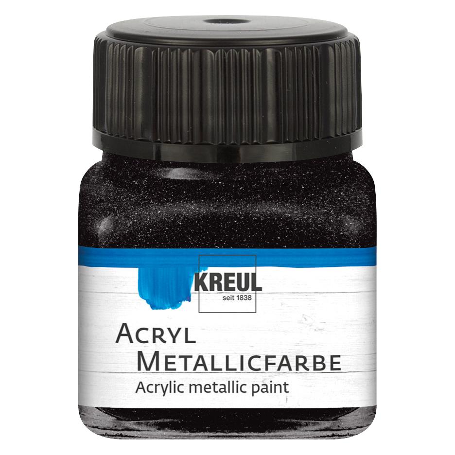 Kreul Acryl Metallicfarbe, cremig deckend, 20 ml (20 ml) (23251894)