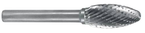 Exact 72405 Frässtift Hartmetall Flamme Länge 77mm Schaftdurchmesser 6mm