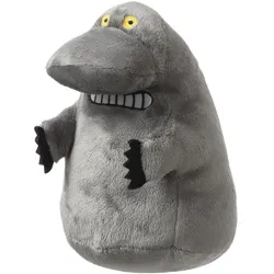 3x Aurora , 60993, Moomin Official Merchandise, Groke, 6.5In, Soft Toy, Grey (16.50 cm)
