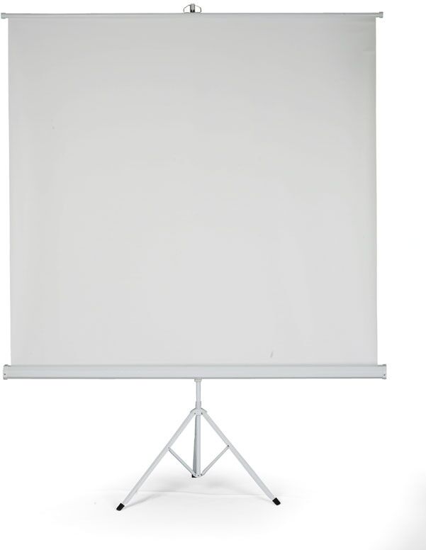 B2B Partner Projektionsleinwand mit Ständer 1800 x 1800 mm
