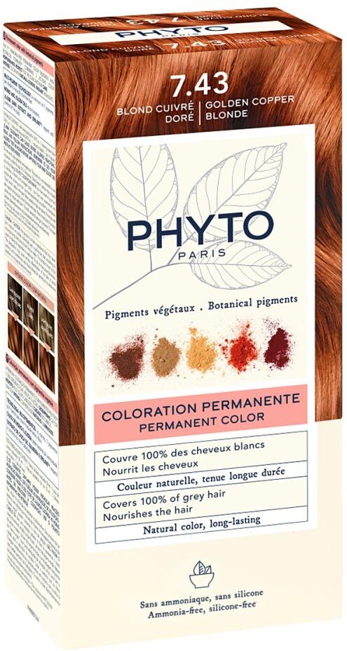 Phytocolor 7.43 Kupfer Goldblond