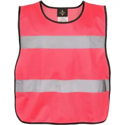 Korntex Kinder Kids' And Adults' Safety Poncho Amigo Warnschutz für Kinder P100 neon pink S