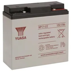 Fey Elektronik Bleiakku 12V YBL12/17I NP17-12I 17Ah M5 VDS wartungsfrei (17000 mAh, 12 V)