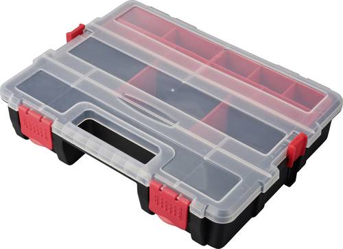 TOOLCRAFT Sortimentsbox (L x B x H) 285 x 225 x 60mm Anzahl Fächer: 21 variable Unterteilung Inhalt 1St.