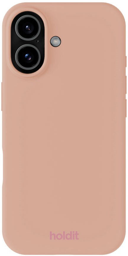 iPhone 17 Holdit Soft Touch Silikone Mobil Cover - Bare Pink