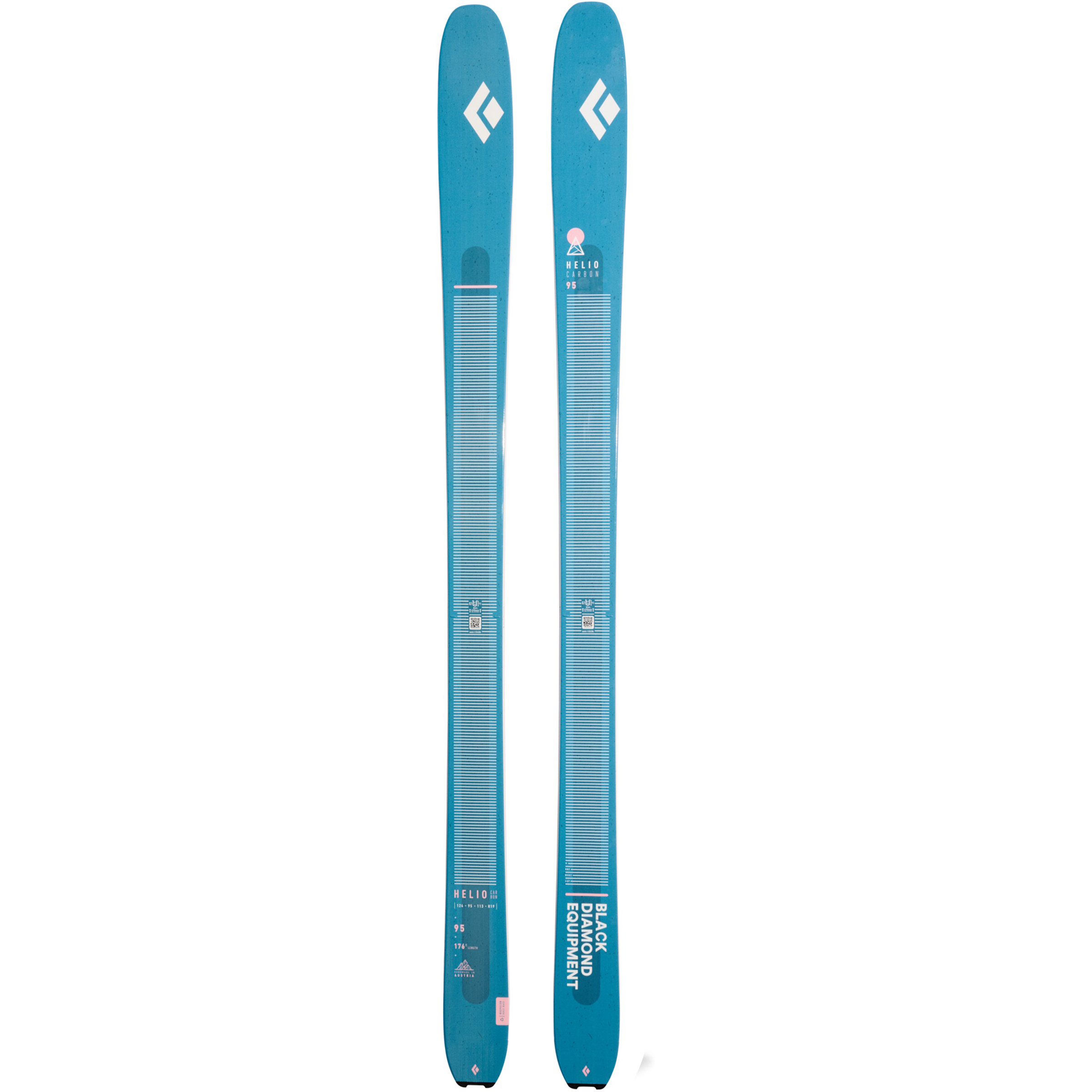 Black Diamond Helio Carbon 95 Tourenski 26/27 Tourenski blau Größe 155CM Trekking