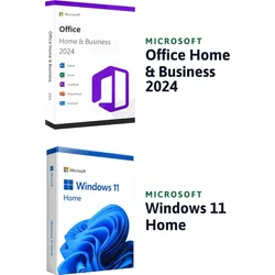 Microsoft Windows 11 Home + Microsoft Office 2024 Home & Business
