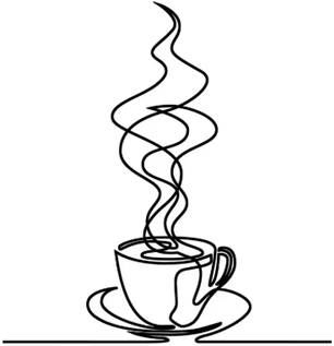 Inspire Picks Minimalist Coffee Wall Art Canvas Skeleton Coffee Bar Decor For Modern Kitchens 12 40x60cm Unframed