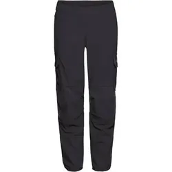 JACK WOLFSKIN Kinder Hose CARGO PANTS K, Größe 128 in Schwarz Schwarz