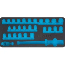 HAZET 2-Komponenten Weichschaum-Einlage für 6290-1CT/29 - 163-420L