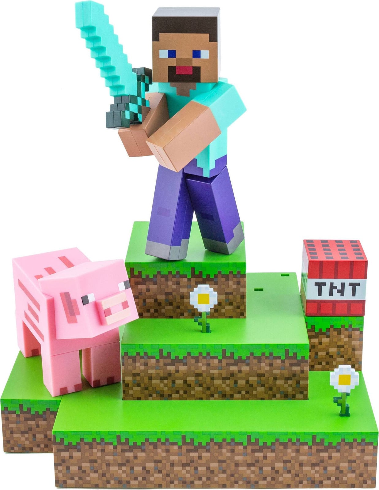 Paladone Minecraft Diorama LED Sfeerverlichting Meerkleurig USB