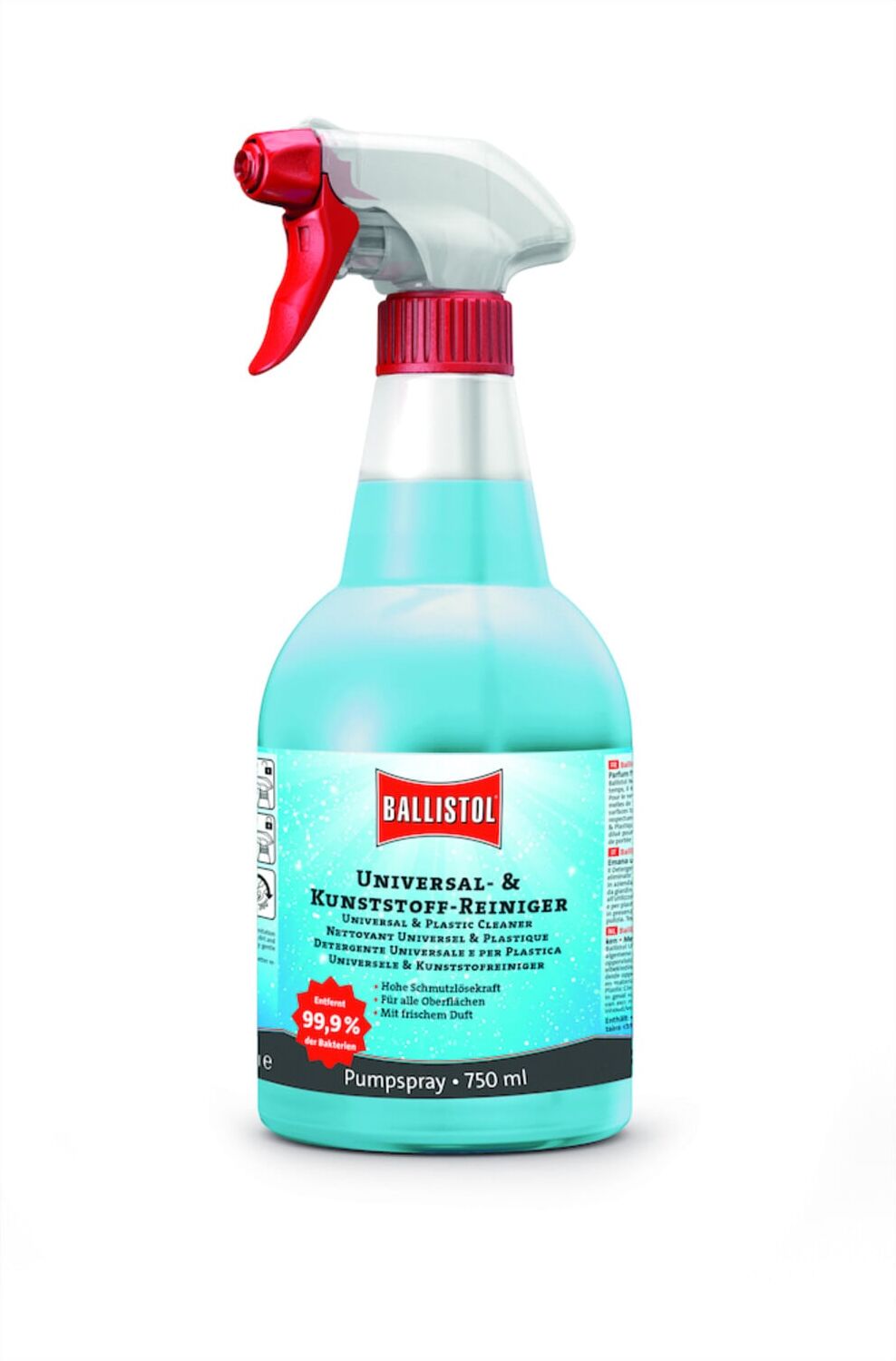 Universal- u. Kunststoff-Reiniger 750ml Sprühflasche BALLISTOL (25075)