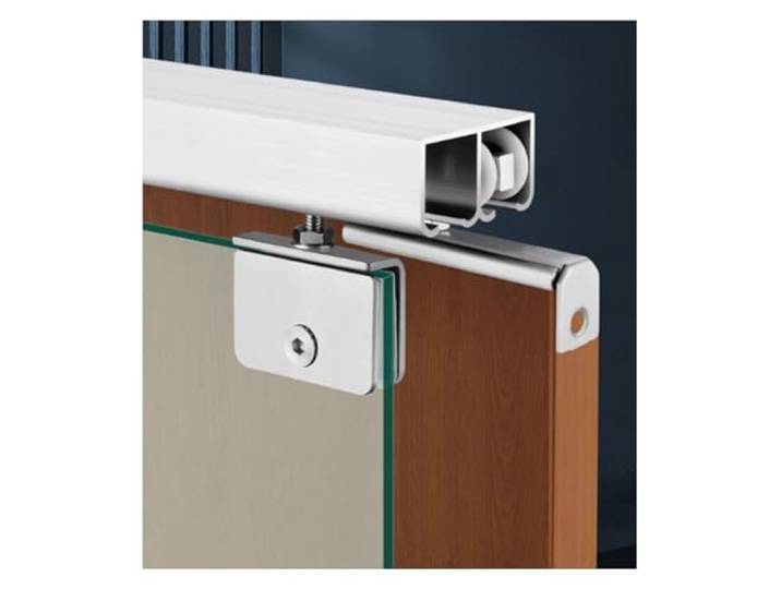 Schiebetürschiene, Schrank-Schiebetürschiene, 5 Fuß Glasschiebetür-Schienen-Set – Deckenmontage-Hardware for Schrank-, Taschen- und Trenntüren