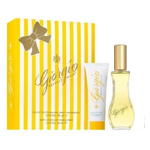 Giorgio Beverly Hills Duo-Parfümset Eau de Toilette für Frauen 90ml und parfümierte Körperlotion 50ml F (Körperpflegeset, Parfum Set) (51888198)