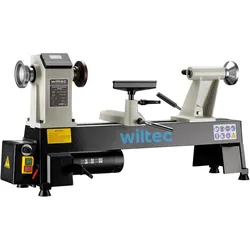 Wiltec, Drehbank, Drechselbank 550W Drechselmaschine Drehbank Drechsler Holz Dreheisen