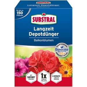Substral Dünger Depotdünger für Balkonblumen, Langzeitwirkung bis 180 Tage, 1,5 kg