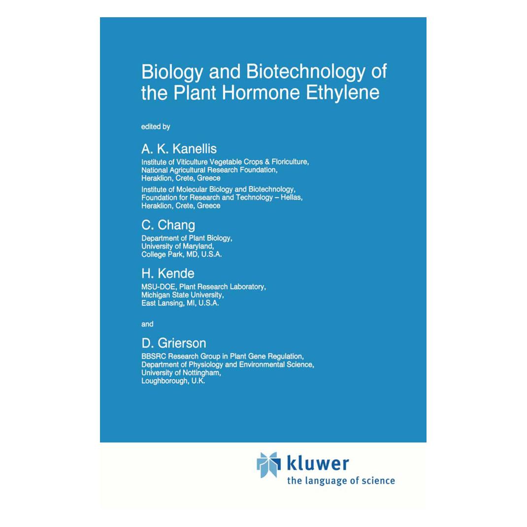 Springer Biology and Biotechnology of the Plant Hormone Ethylene (Englisch, Softcover, A. K. Kanellis, C. Chang, Donald Grierson, H. Kende) (55541388)